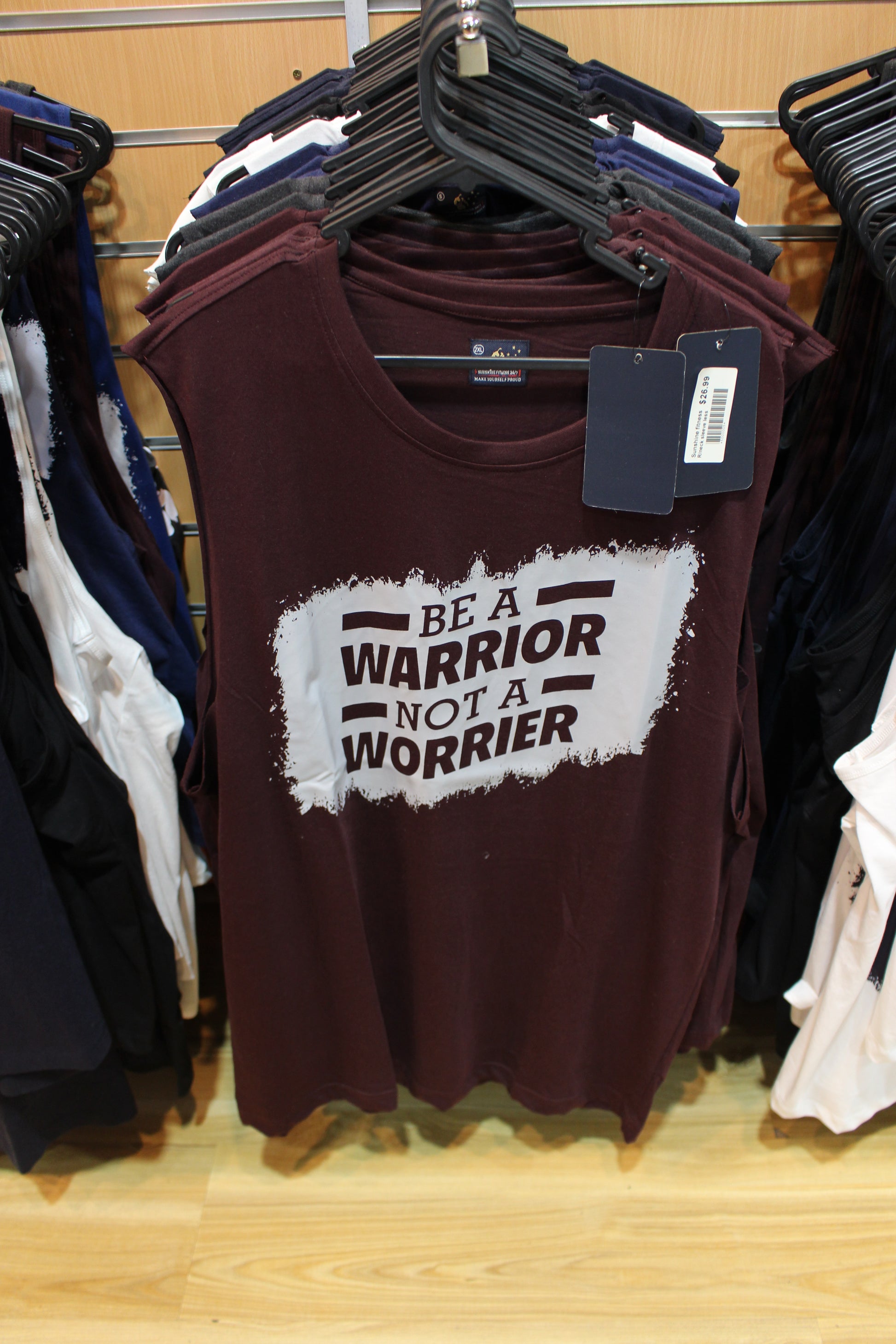 Round Neck Sleeveless T-shirt