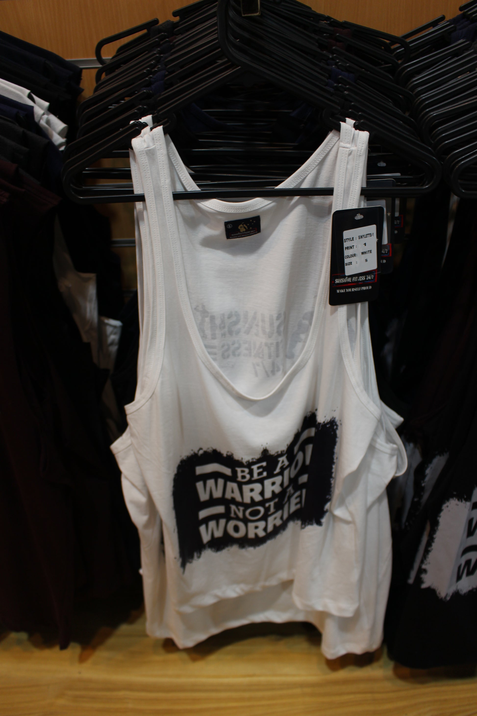 Singlet with lower front (Print 1)