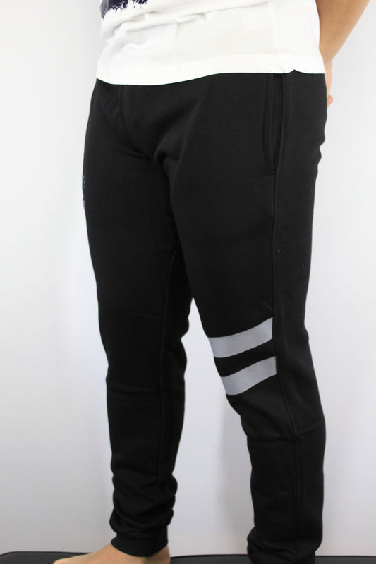 Slim track pant with line marks