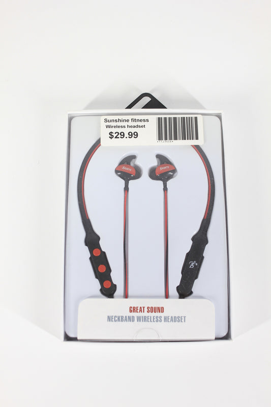 Neck Band Wireless Headset