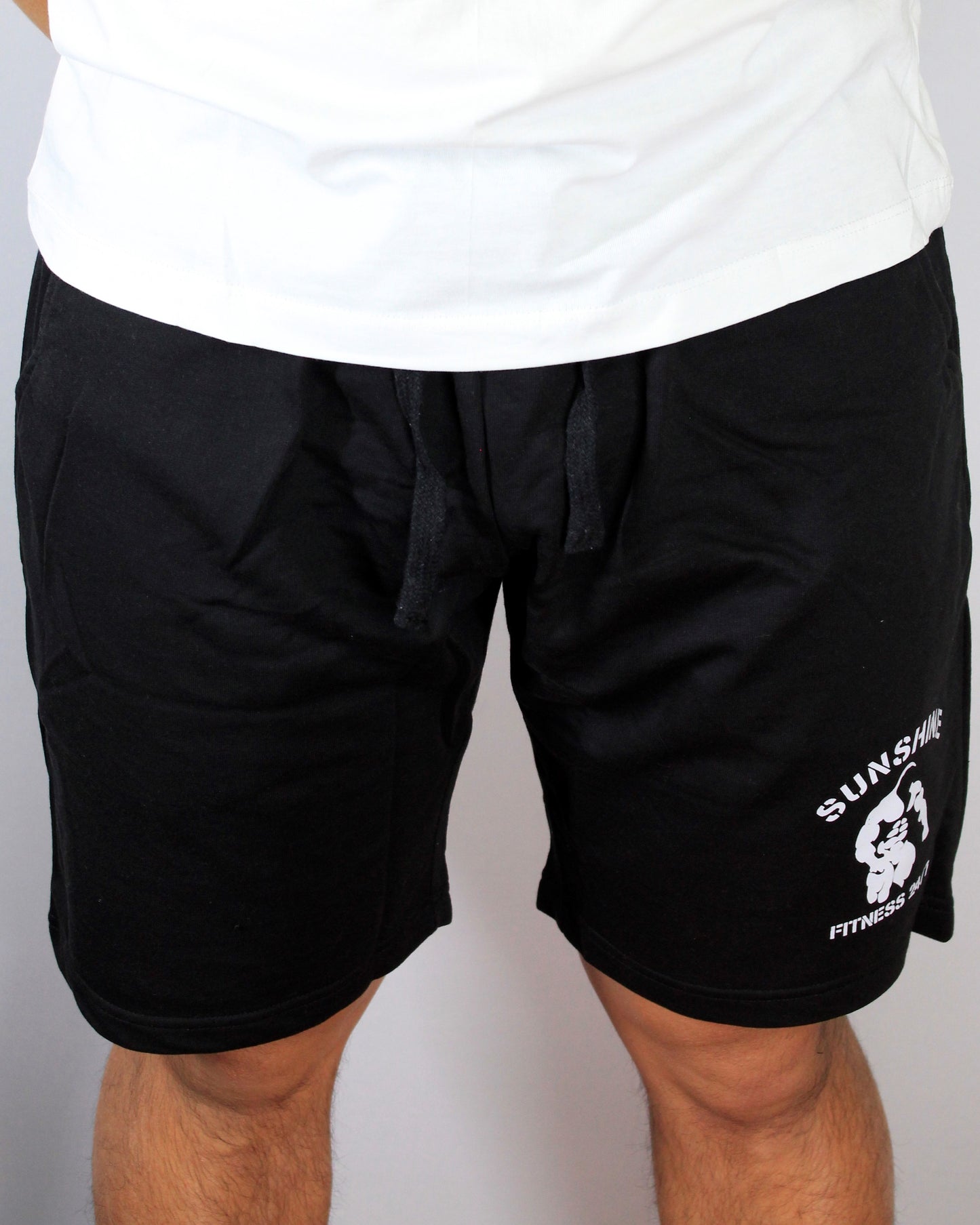Shorts (sunshine fitness 24/7 print in round)